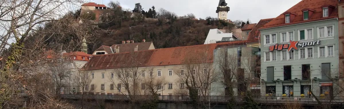 Graz Schlossberg over the Mur
