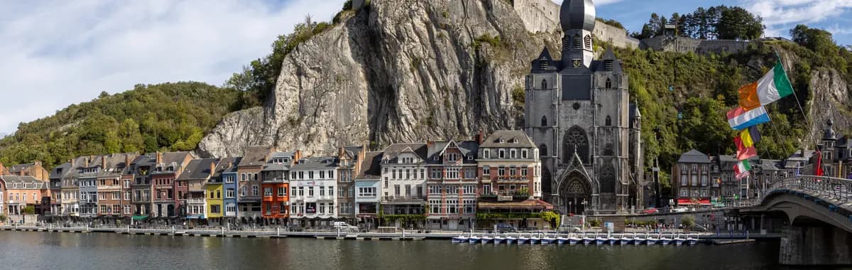 Citadel of Dinant on the Meuse