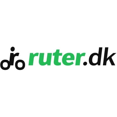 Ruter.dk national cycle-routes platform logo