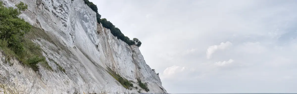 Møns Klint on the Baltic islands