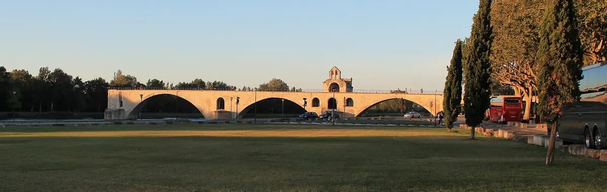 Pont d'Avignon on the Rhône