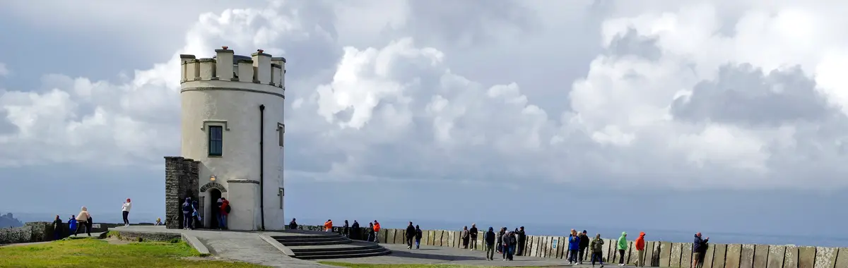 The Cliffs of Moher on the Atlantic Coast Route
