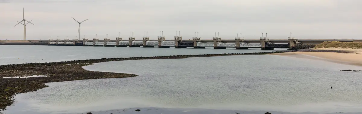 The Oosterscheldekering, Zeeland