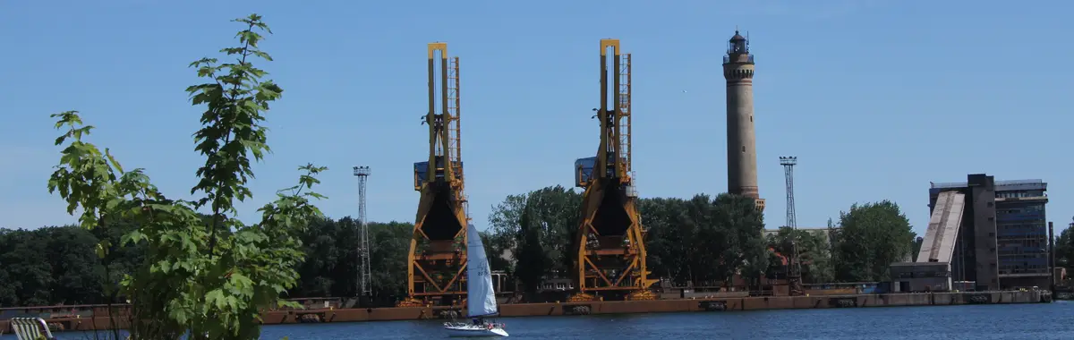 Świnoujście lighthouse on the Baltic