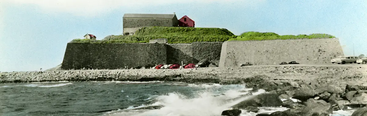 Varberg Fortress on the Halland coast, on Kattegattleden