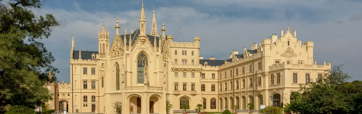 Lednice Castle in the Lednice-Valtice landscape