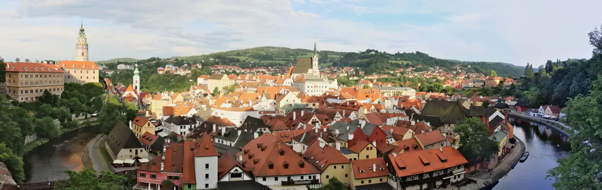 Český Krumlov on the Vltava